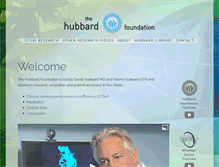 Tablet Screenshot of hubbardfoundation.org